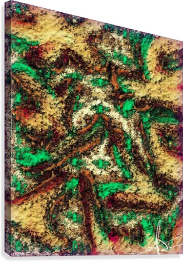Surfacing the Scratch Canvas Print