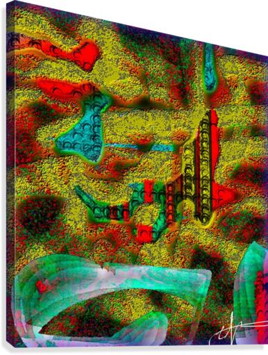 Chockablock Sandbox Canvas Print
