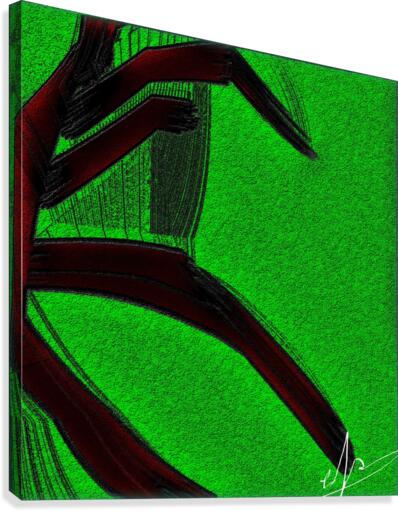 The Tiptoer Canvas Print