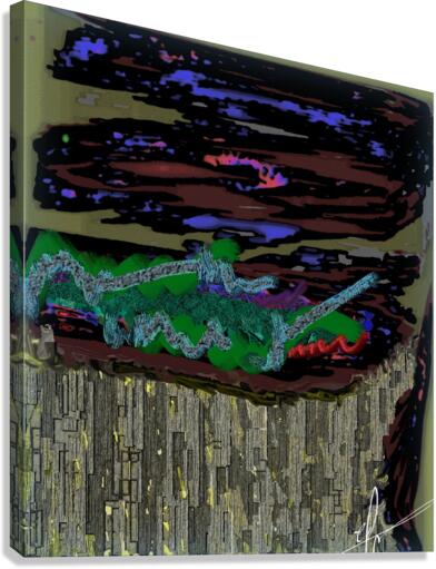 Silicification Canvas Print