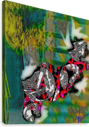 Adder Lies in Wait Canvas Print