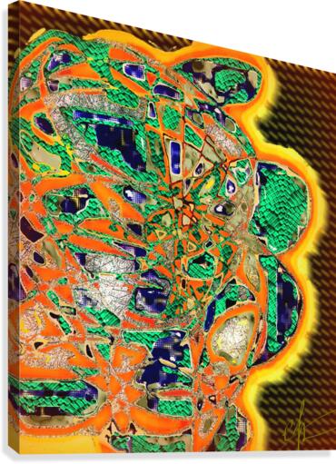 GBM Recurrence Canvas Print
