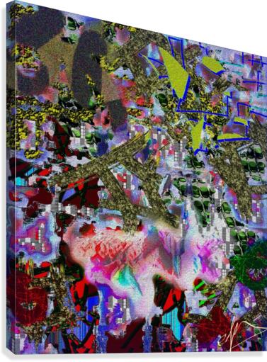 Predilection for Anamorphic Disaster Canvas Print