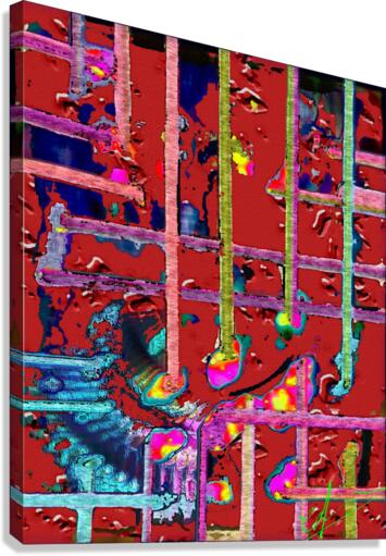 Fluid Lintel & Post Canvas Print