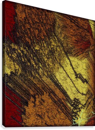 Disintegrating Megilp Canvas Print