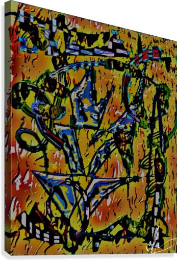 Skrymslen Canvas Print