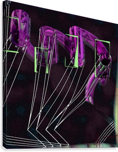 Shifting Weight Canvas Print