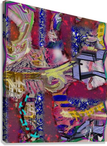 Causality Canvas Print