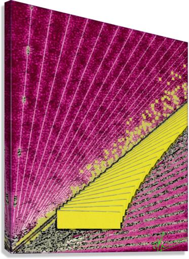 Exponential Butter Canvas Print