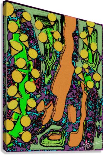 Spores Canvas Print