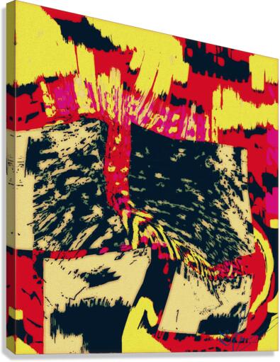 Detonated Lichtenstein Canvas Print