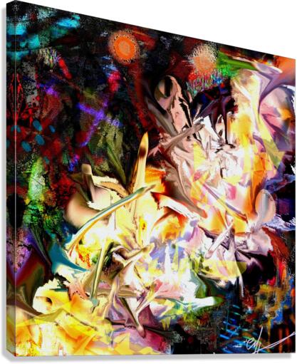The Glaring Canvas Print