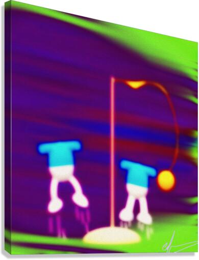 Tetherball Canvas Print