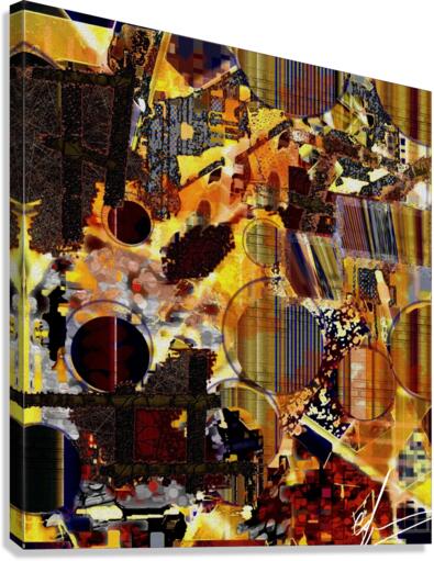 Clockwork Widdershins Canvas Print