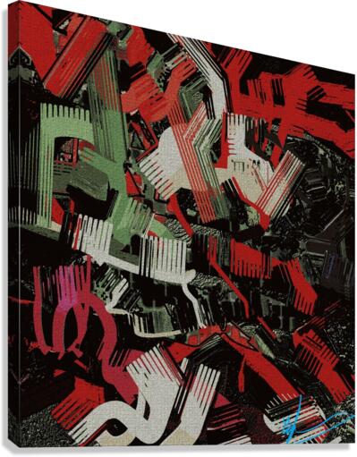 Comb Convention Canvas Print