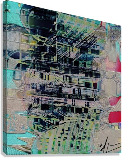 Network Jitters Canvas Print