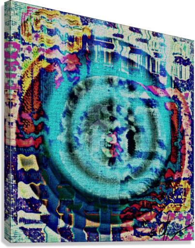 Cyber Capillary Waves Canvas Print