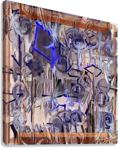 Defamiliarizing Pluvia Canvas Print