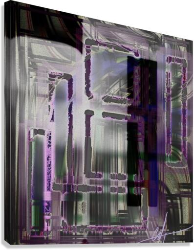 Here Lies the Hidden Layer Canvas Print