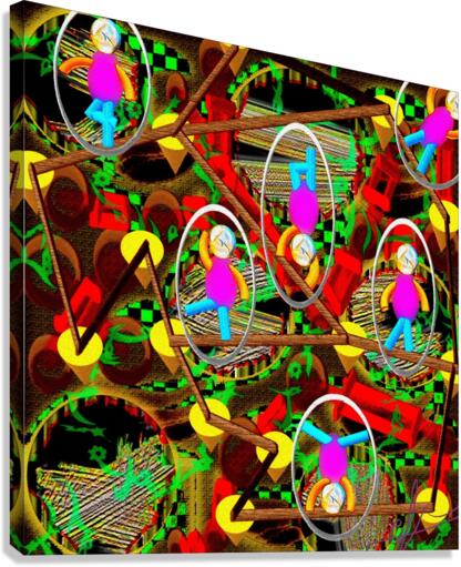 Equilibrists Canvas Print