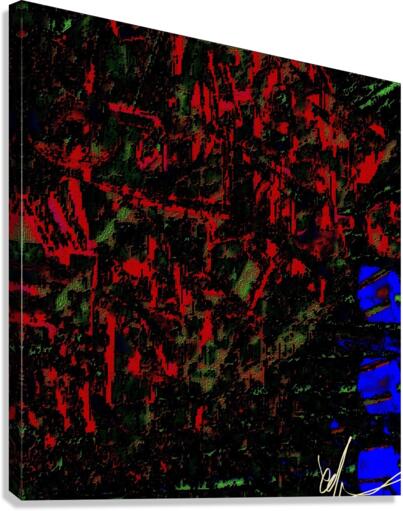 ACRES BURNING Canvas Print