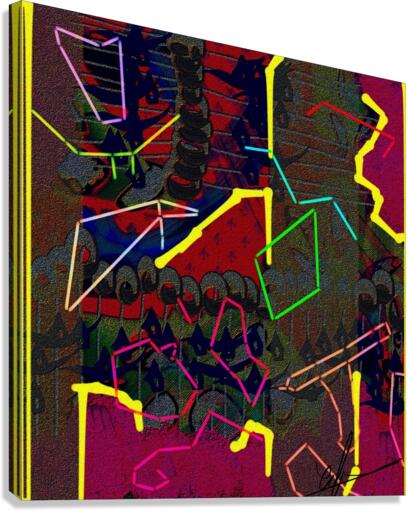 Forgotten Constellations Canvas Print