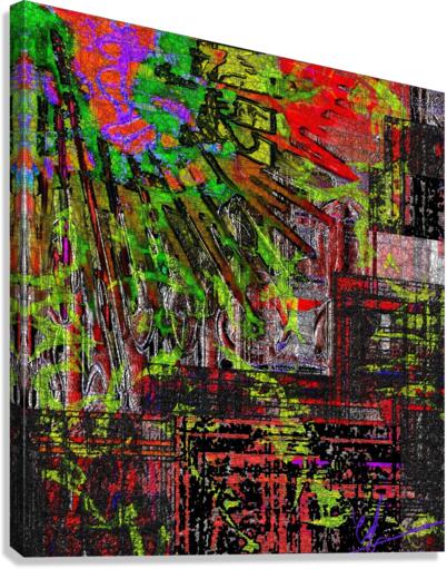 1243 Threadbare Machinations Canvas Print