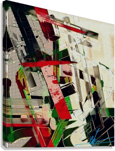 Demolished Abandonment Canvas Print