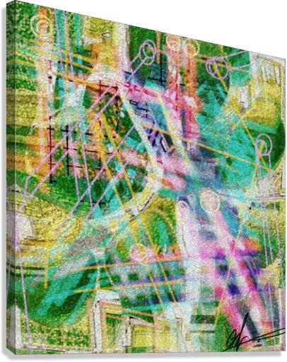 Pulley System Canvas Print