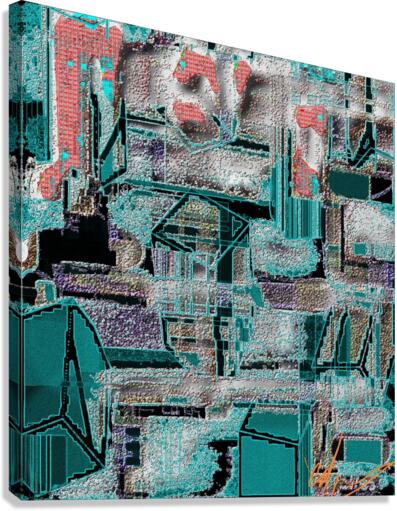 Dehydrated City Canvas Print