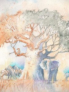 The tree of life Vertical