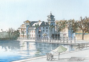 Hotel on the Lake in Celebration Florida