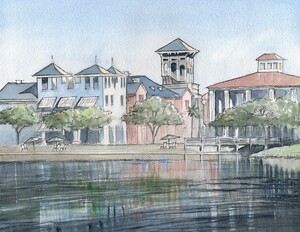 The Village of Celebration in Florida
