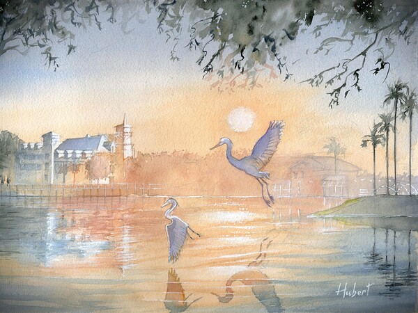 Dawn over Celebration  Print