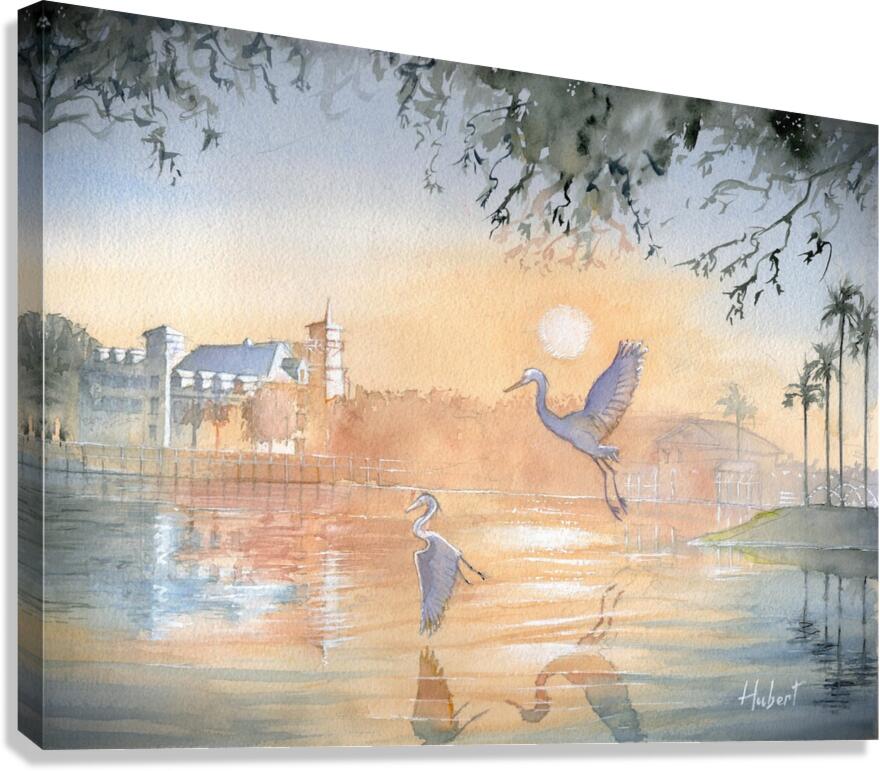 Dawn over Celebration  Canvas Print