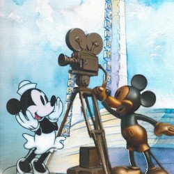 The photographer and his model in Celebration