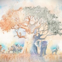The tree of life - Horizontal print
