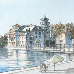 Hotel on the Lake in Celebration Florida