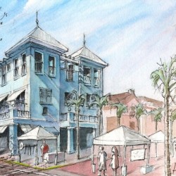 Market Street in Celebration Florida