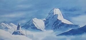 Mountain by Binod Dawadi