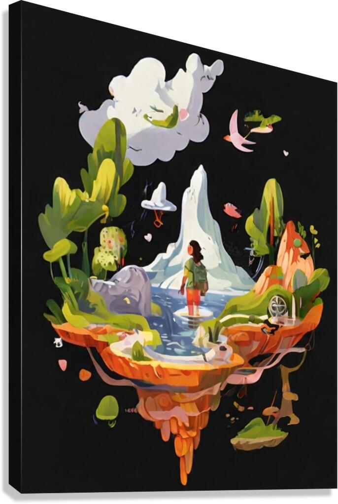 Utopia  2 Canvas Print