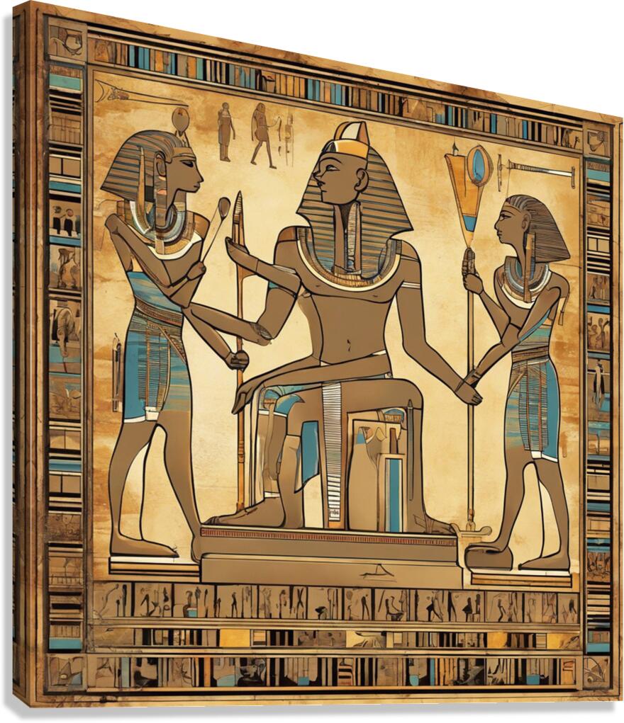 King Of Egypt  Canvas Print