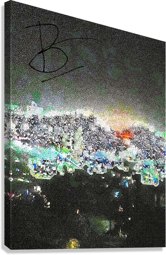 Cityscape by Binod Dawadi Canvas Print