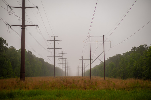 Newport News Power Lines by RawBeltPhotos
