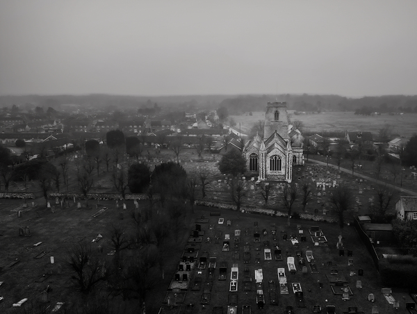 Brandon Church from the air by RawBeltPhotos