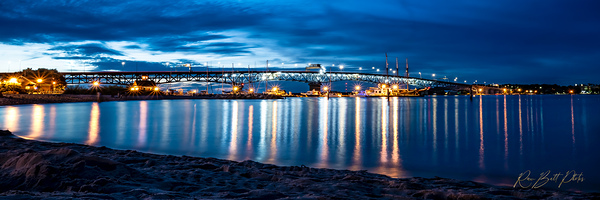 Coleman Bridge  by RawBeltPhotos