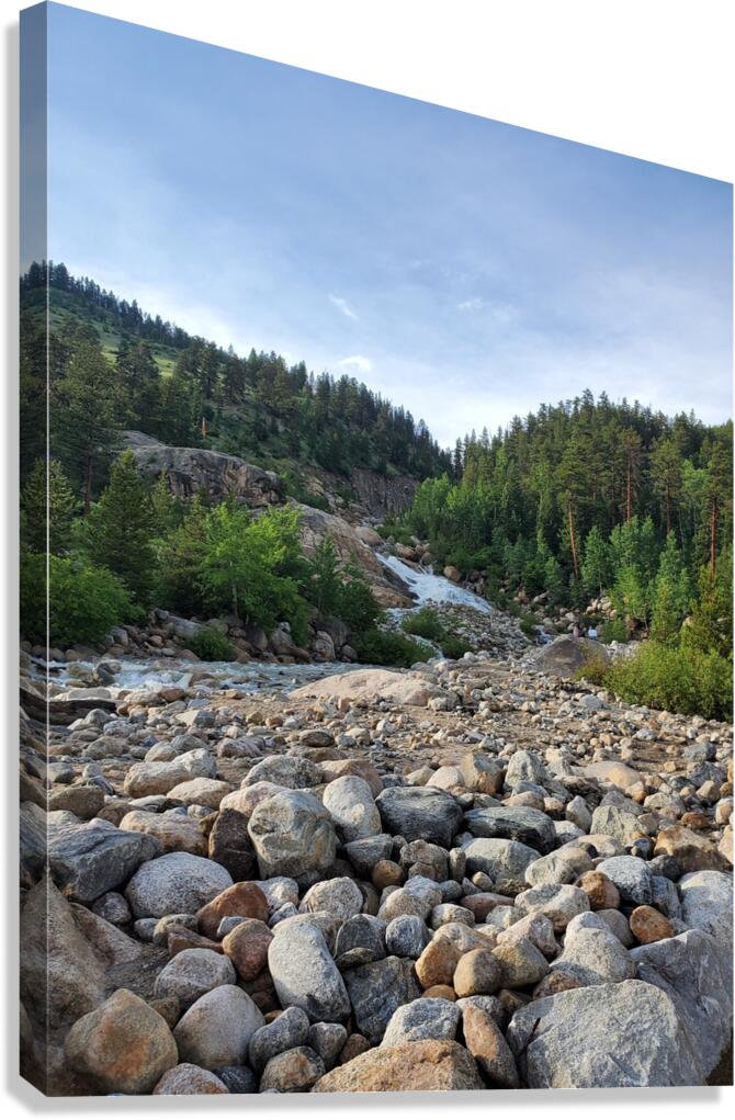 Rocky Stream Canvas Print