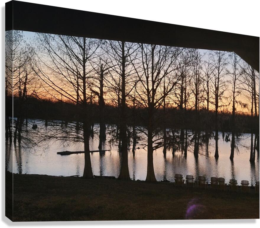 End Of Day Canvas Print