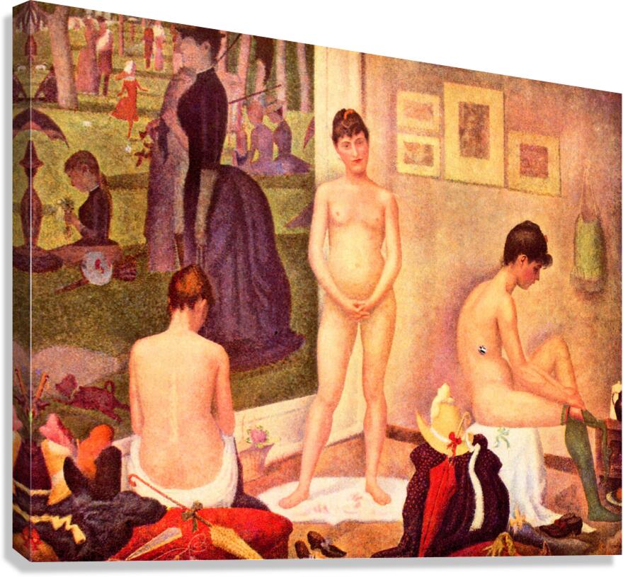 The models Canvas Print