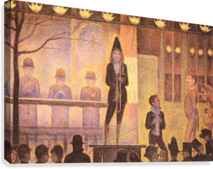 Circus parade Canvas Print
